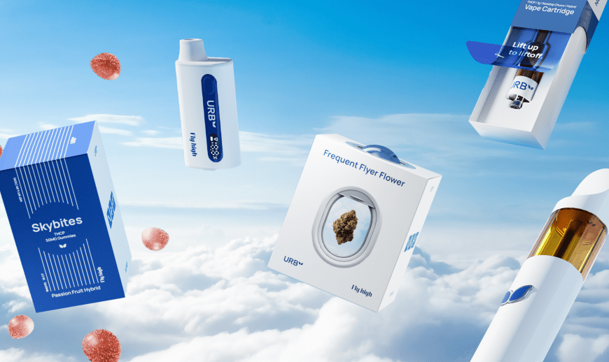 Urb’s Fly High Line Takes Off with Airline-Inspired Packaging